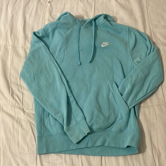 LIGHT BLUE NIKE HOODIE!! - Picture 1 of 4